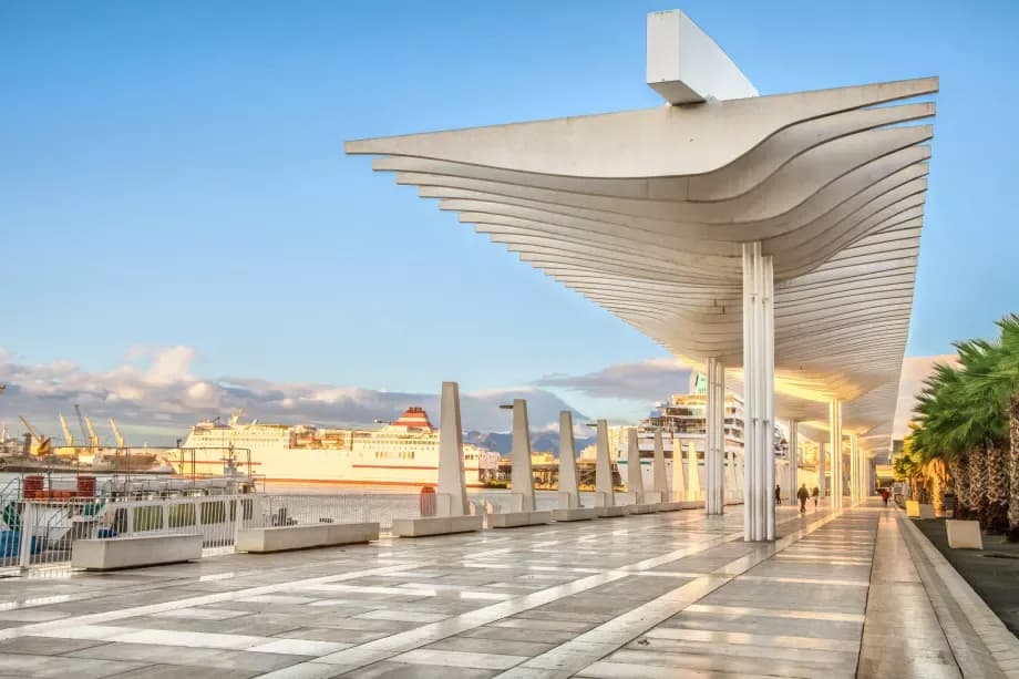 Muelle Uno y La Malagueta