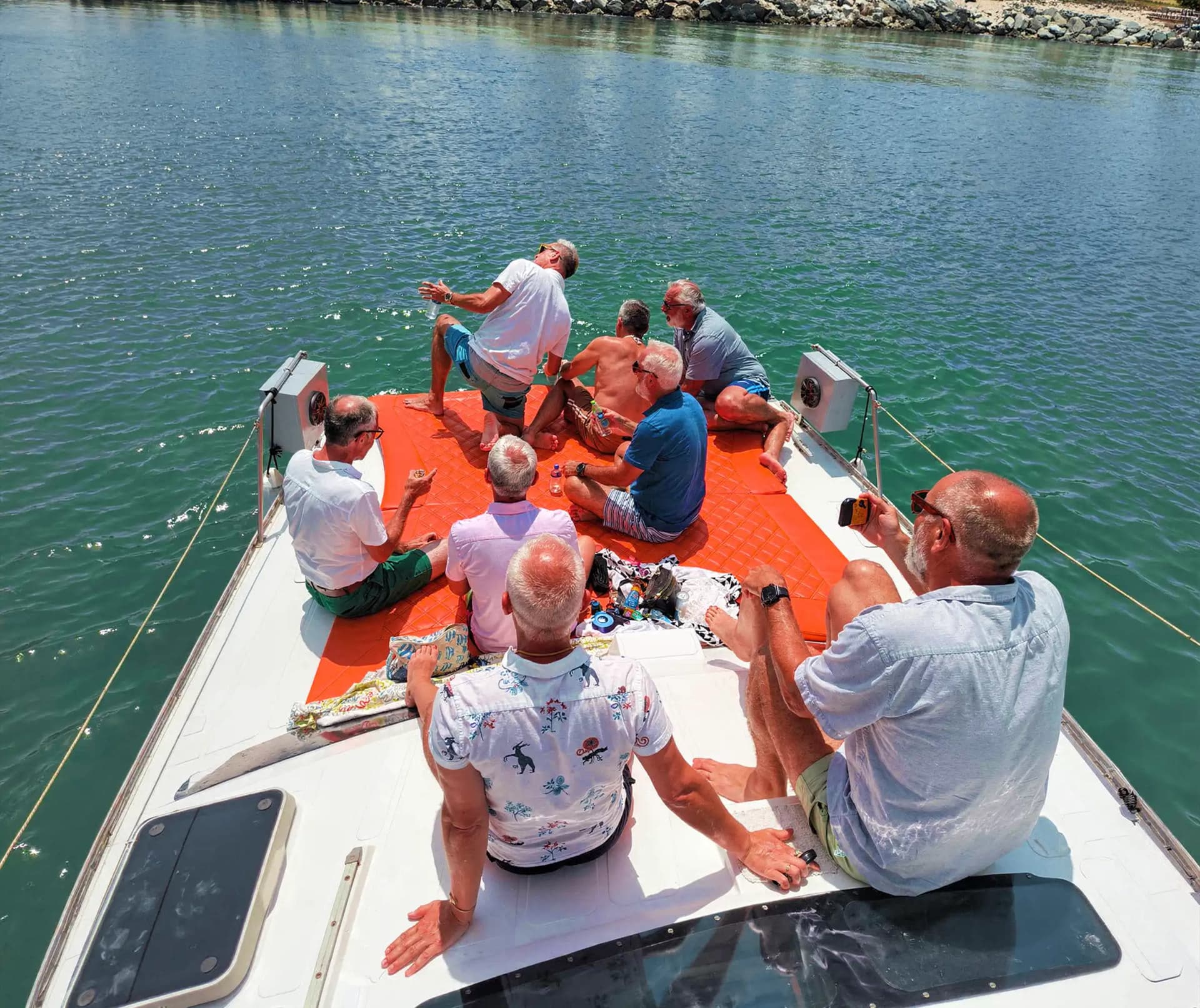 Team building en el mar